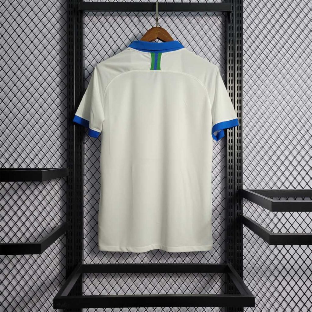 Camiseta Retro Brasil blanco 2019 segunda equipación - Imagen 2