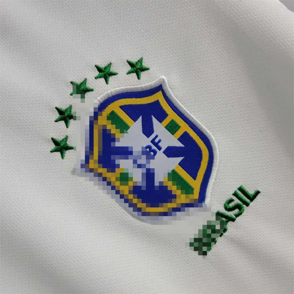 Camiseta Retro Brasil blanco 2019 segunda equipación - Imagen 4
