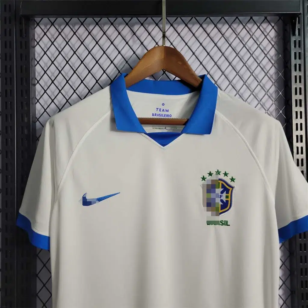 Camiseta Retro Brasil blanco 2019 segunda equipación - Imagen 3
