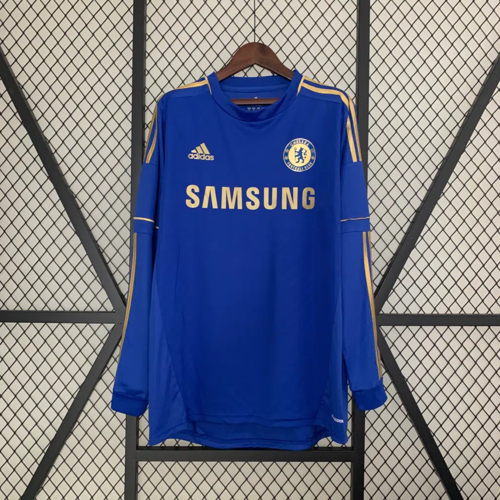 Camiseta Retro Chelsea 2012-2013 manga larga primera equipación