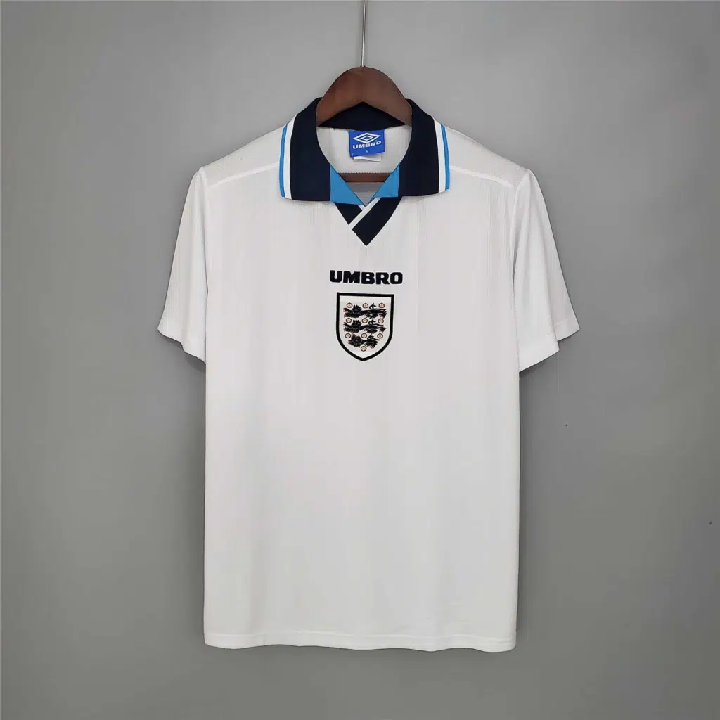 Camiseta Retro Beckham Inglaterra 1996 primera equipación