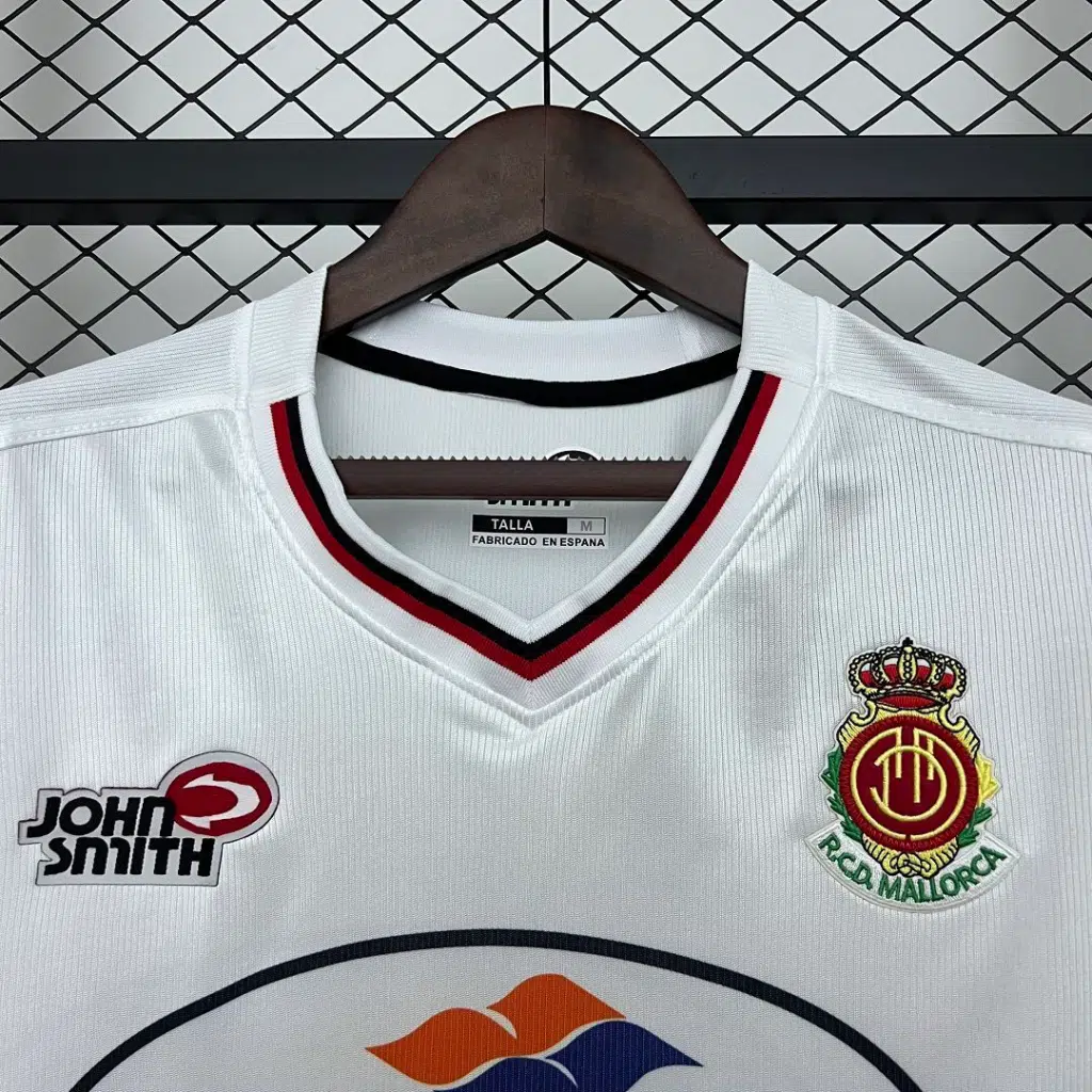 Camiseta Retro Mallorca 2001-2002 blanco segunda equipación - Imagen 4