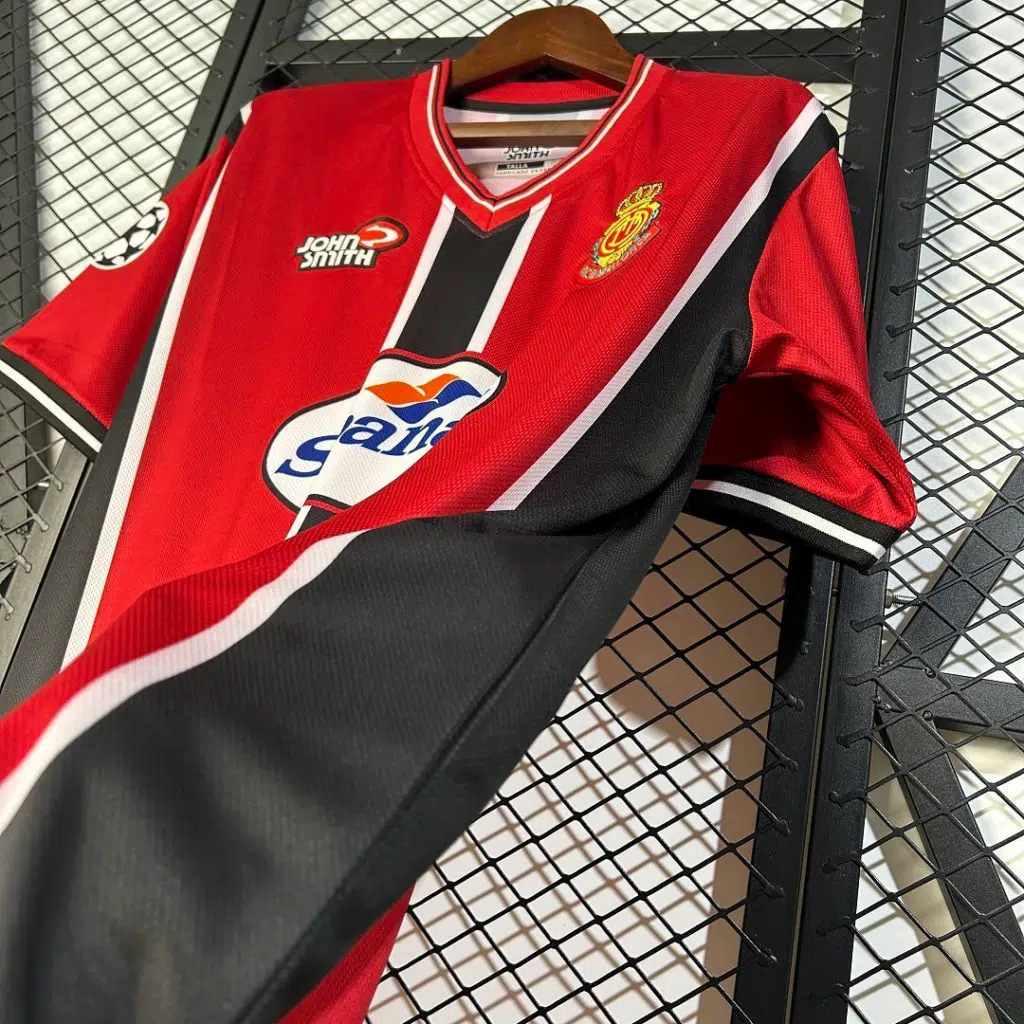 Camiseta Retro Mallorca 2001-2002 roja primera equipación - Imagen 5