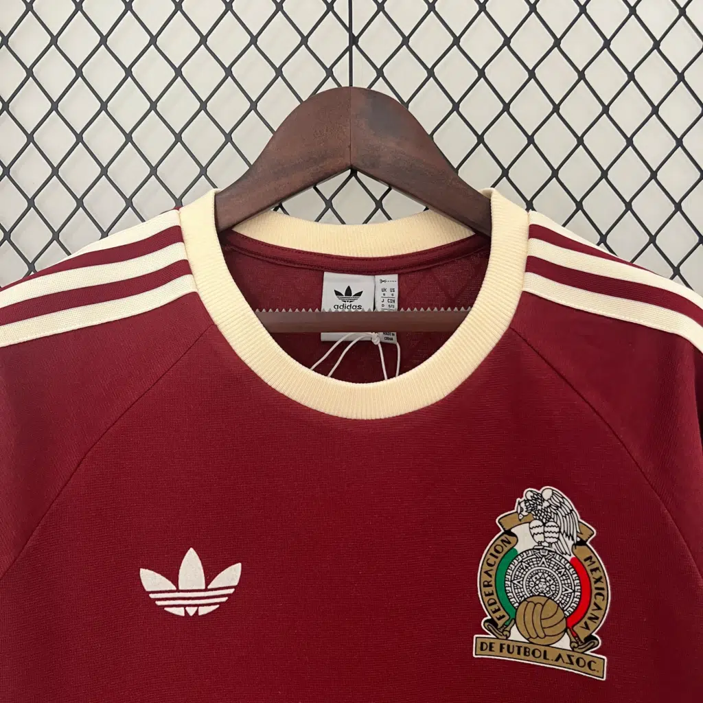 Camiseta Retro México 1990 rojo edición especial - Imagen 3