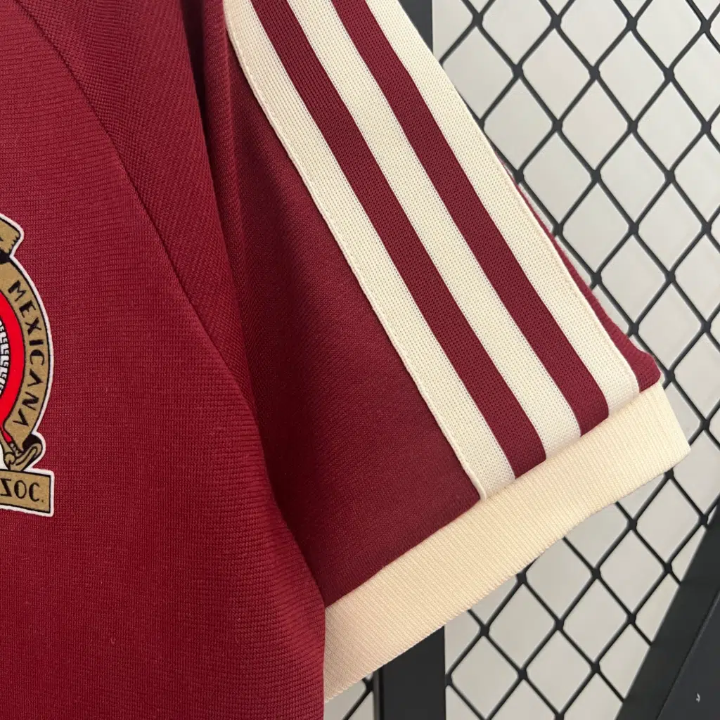 Camiseta Retro México 1990 rojo edición especial - Imagen 6