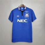 Camiseta Retro Everton azul 1994-1995 primera equipación