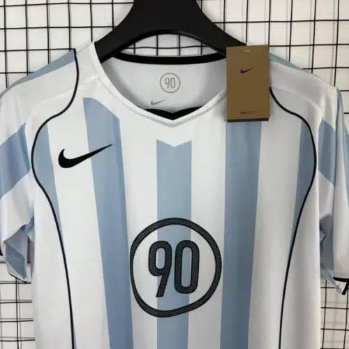 Camiseta Total 90 blanco/celeste 2025-2026 edición especial versión fan - Imagen 6