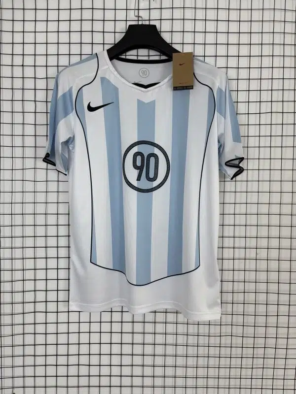 Camiseta Total 90 blanco/celeste 2025-2026 edición especial versión fan