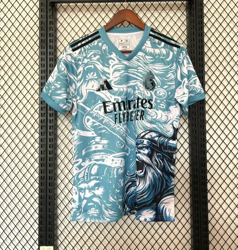 Camiseta Vikingo Real Madrid 2025-2026 edición especial versión fan