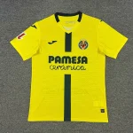 Camiseta Villarreal amarillo 2025-2026 primera equipación versión fan