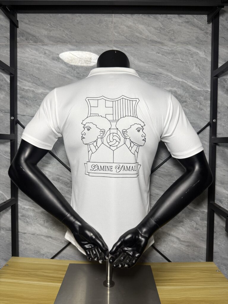Camiseta Yamal 304 FC Barcelona blanca 2025-2026 edición especial versión jugador - Imagen 2