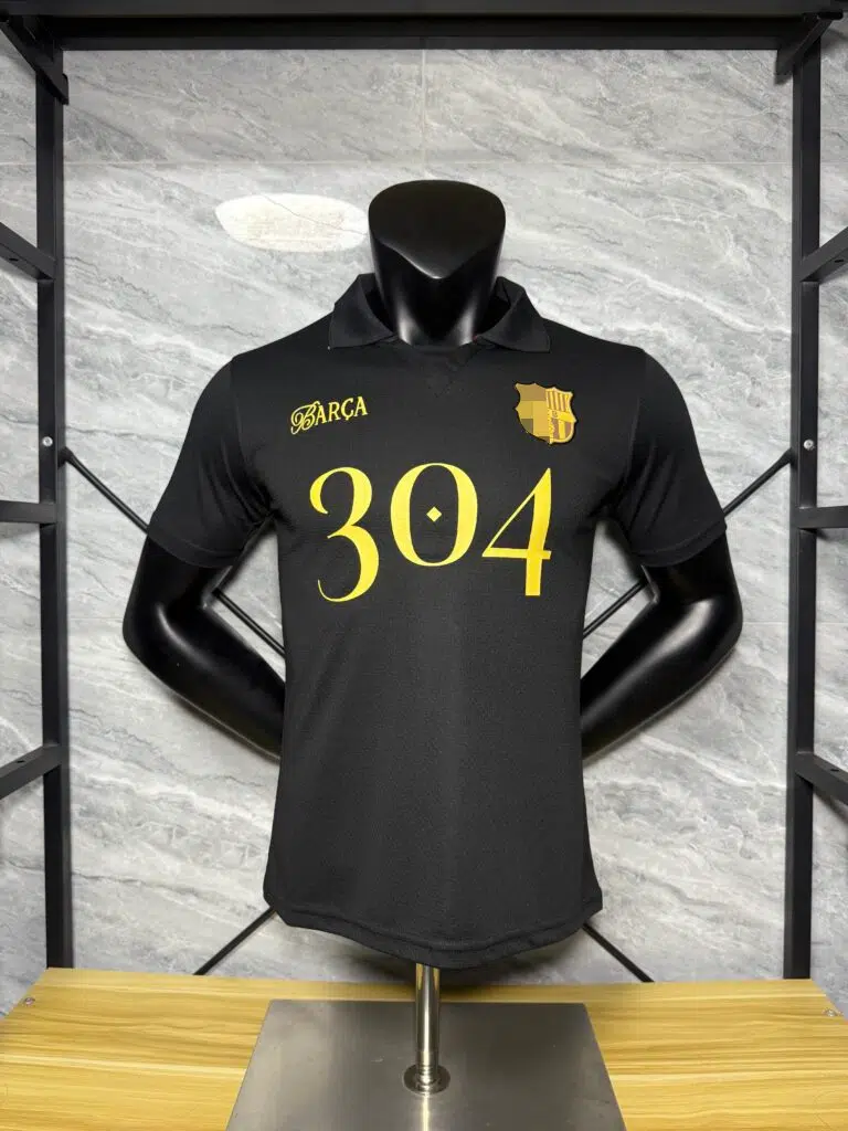 Camiseta Yamal 304 FC Barcelona negra 2025-2026 edición especial versión jugador