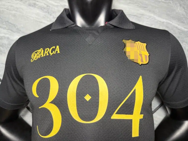 Camiseta Yamal 304 FC Barcelona negra 2025-2026 edición especial versión jugador - Imagen 6
