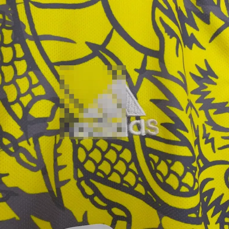 Camiseta amarillo Real Madrid 2025-2026 Dragon edición especial versión fan - Imagen 8