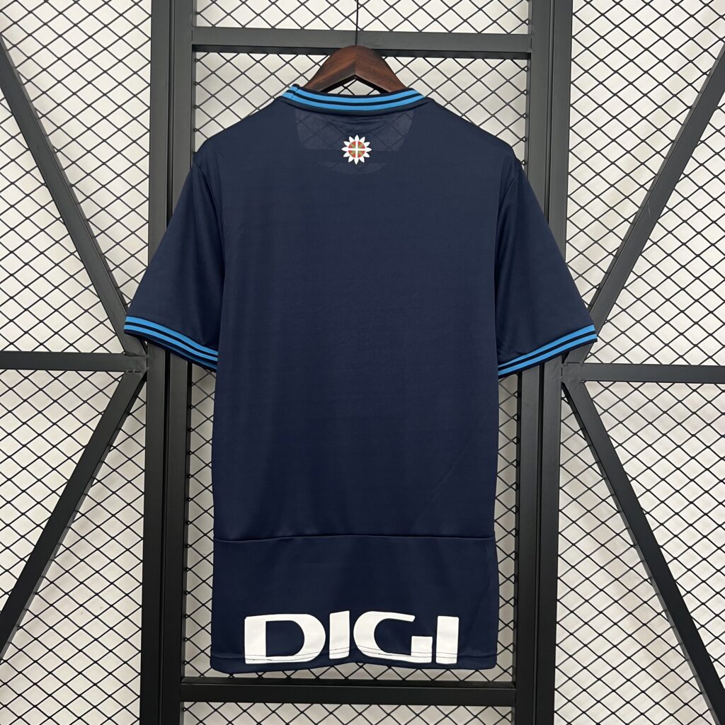 Camiseta azul Athletic Bilbao 2025-2026 segunda equipación versión fan