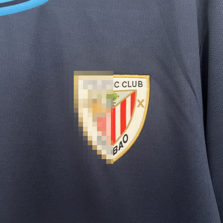 Camiseta azul Athletic Bilbao 2025-2026 segunda equipación versión fan - Imagen 5