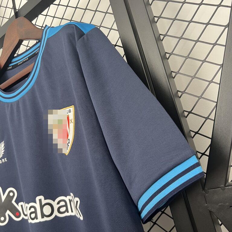 Camiseta azul Athletic Bilbao 2025-2026 segunda equipación versión fan - Imagen 4