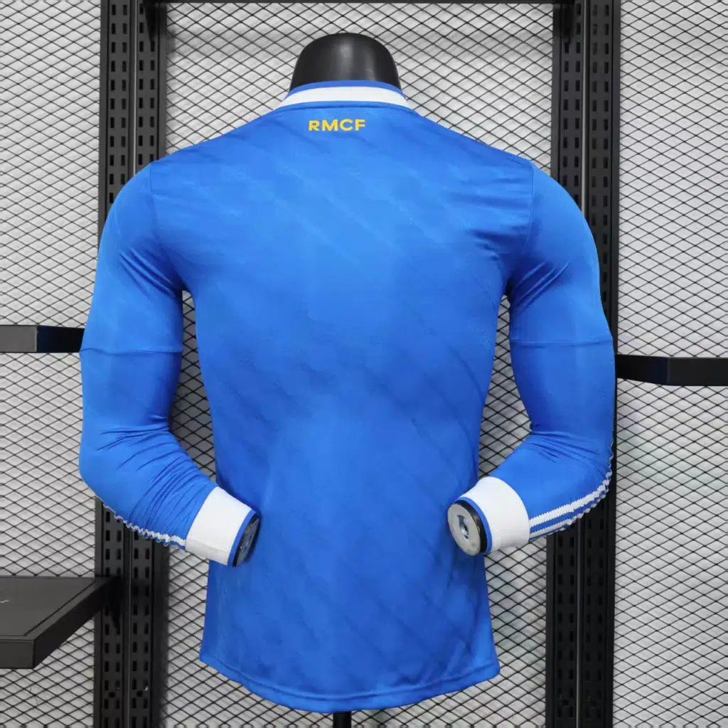 Camiseta azul Real Madrid manga larga 2025-2026 tercera equipación versión jugador - Imagen 2