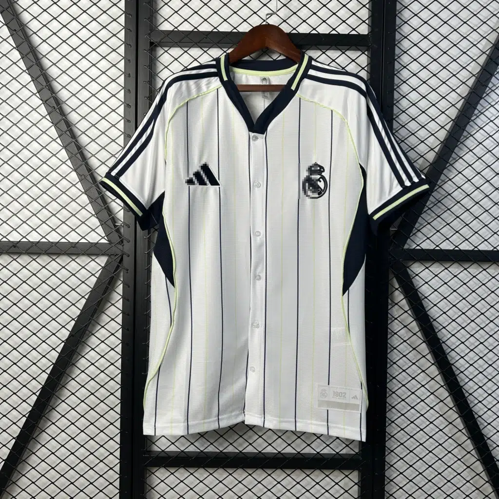 Camiseta blanca retro Real Madrid US pack 2025 edición limitada