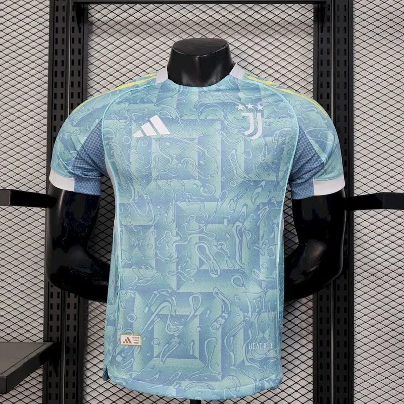 Camiseta celeste Juventus 2025-2026 segunda equipación versión jugador