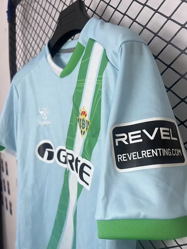 Camiseta celeste Real Betis 2025-2026 segunda equipación versión fan - Imagen 4