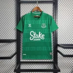 Camiseta Everton 2023-2024 verde Esmeralda segunda equipación versión fan