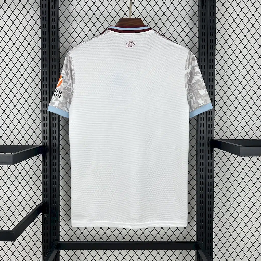 Camiseta gris Aston Villa 2025-2026 tercera equipación versión fan - Imagen 2