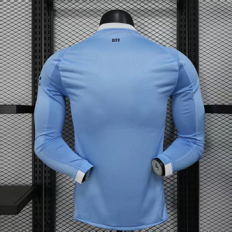 Camiseta manga larga Manchester City 2025-2026 primera equipación versión jugador - Imagen 2