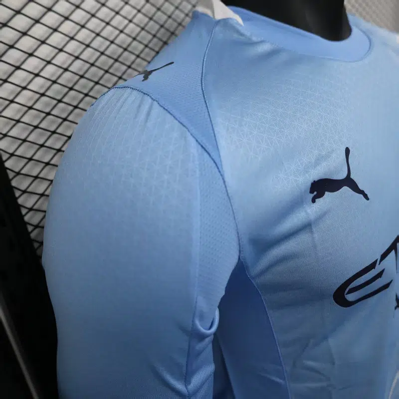 Camiseta manga larga Manchester City 2025-2026 primera equipación versión jugador - Imagen 6