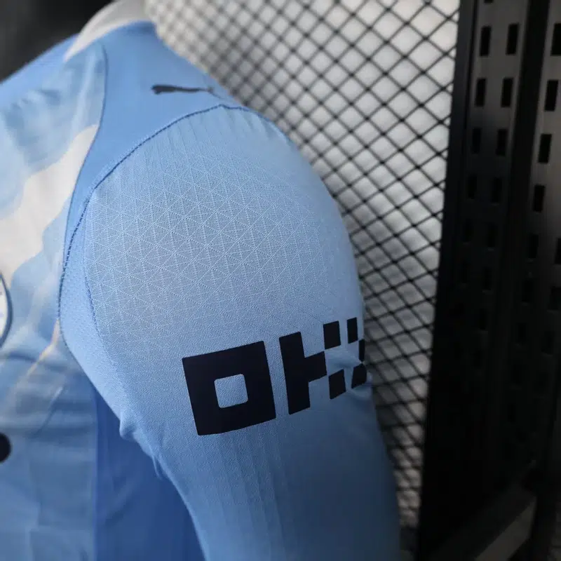 Camiseta manga larga Manchester City 2025-2026 primera equipación versión jugador - Imagen 5