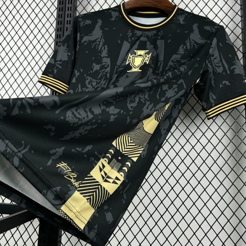 Camiseta portugal negro 2026 edición especial versión fan - Imagen 3