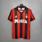 Camiseta retro AC Milan 1993-1994 Motta primera equipación