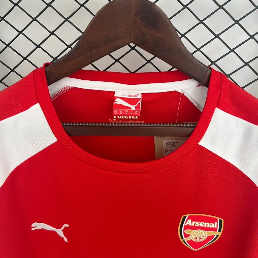 Camiseta retro Arsenal ?zil 2014-2015 primera equipación - Imagen 3