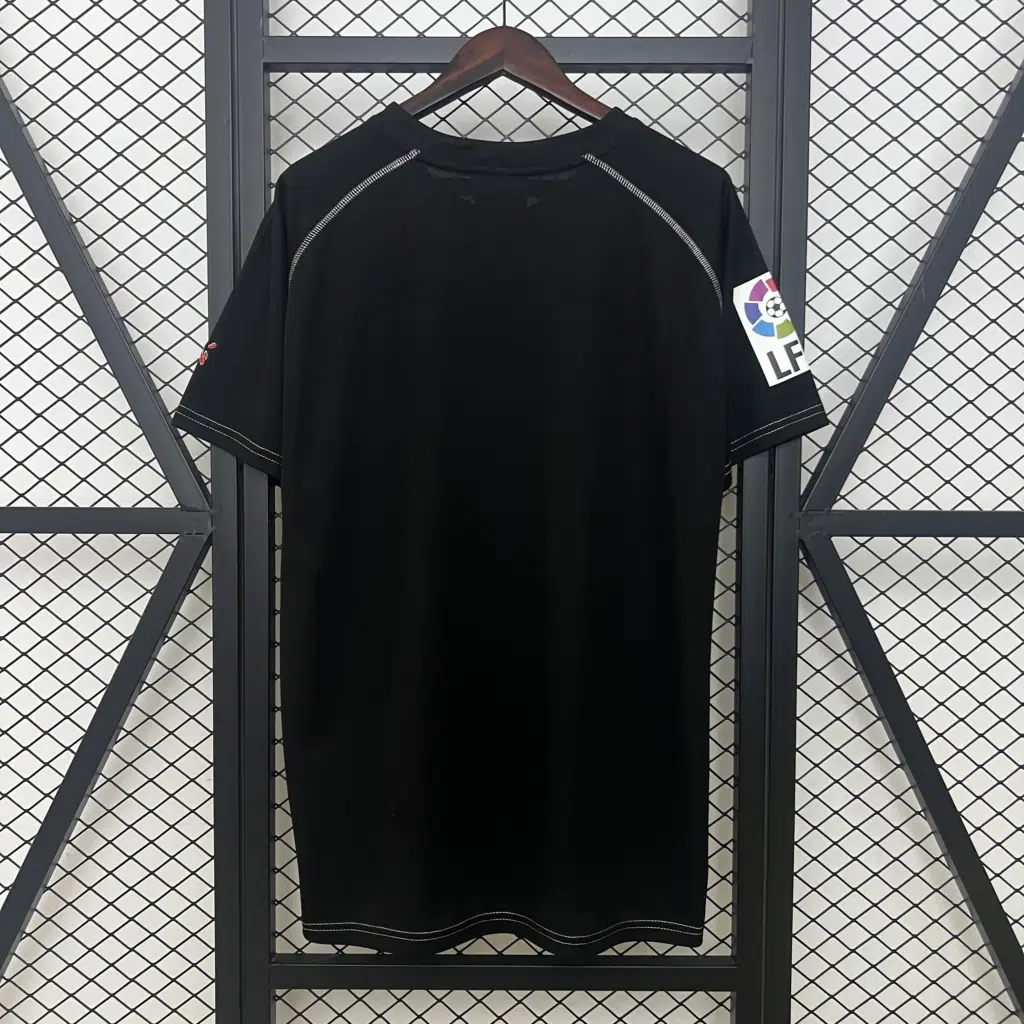 Camiseta retro Athletic Bilbao negra 2005-2008 segunda equipación - Imagen 2