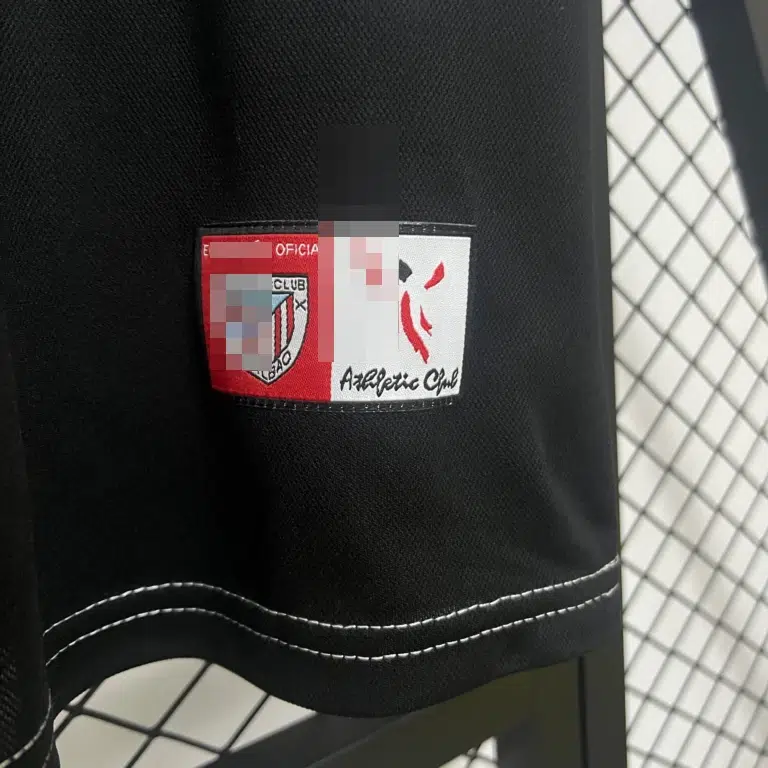 Camiseta retro Athletic Bilbao negra 2005-2008 segunda equipación - Imagen 7