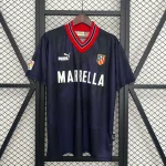 Camiseta retro Atlético Madrid azul 1995-1996 segunda equipación