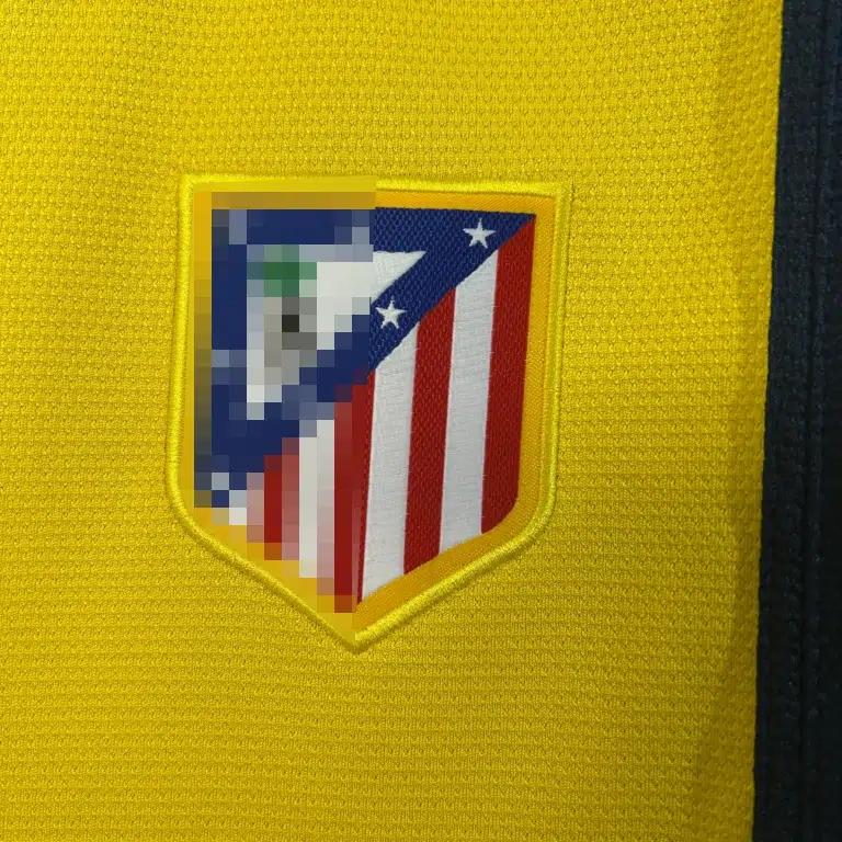 Camiseta retro Atlético Madrid amarillo 2013-2014 segunda equipación - Imagen 5