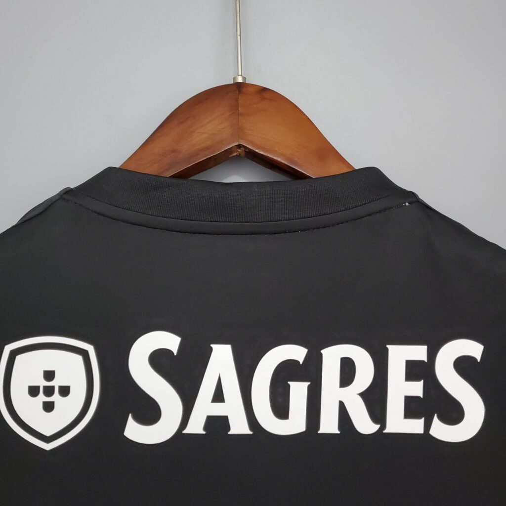 Camiseta retro Benfica negro/blanco 2013-2014 segunda equipación - Imagen 4