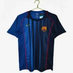 Camiseta retro FC Barcelona azul 2004-2005 segunda equipación