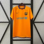 Camiseta retro FC Barcelona naranja 2006-2007 segunda equipación