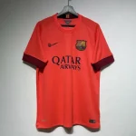 Camiseta retro FC Barcelona naranja 2014-2015 segunda equipación