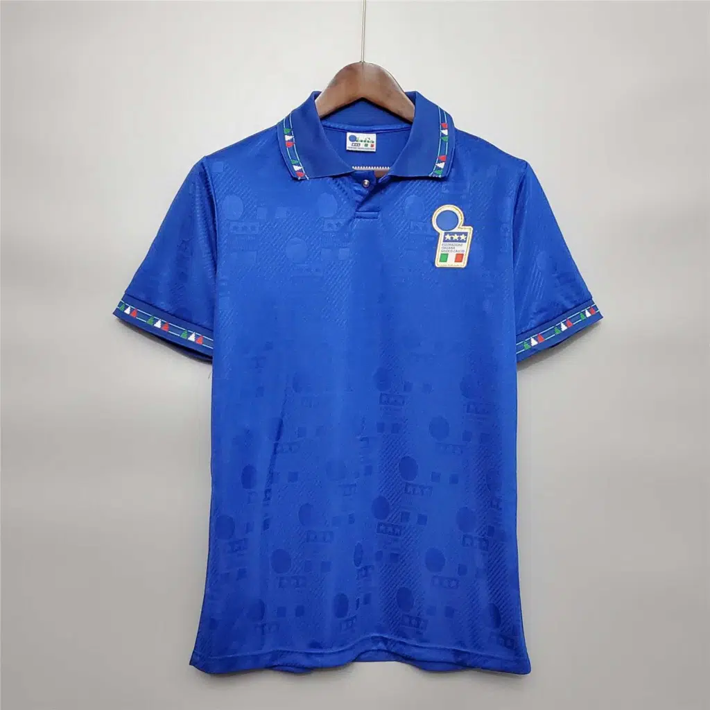 Camiseta retro Italia Roberto Baggio 1994 primera equipación