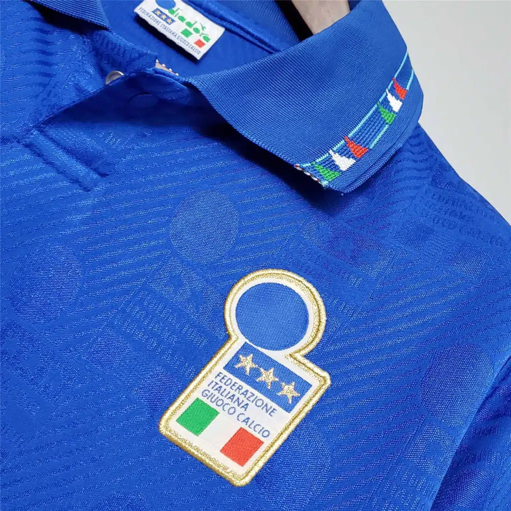 Camiseta retro Italia Roberto Baggio 1994 primera equipación - Imagen 6