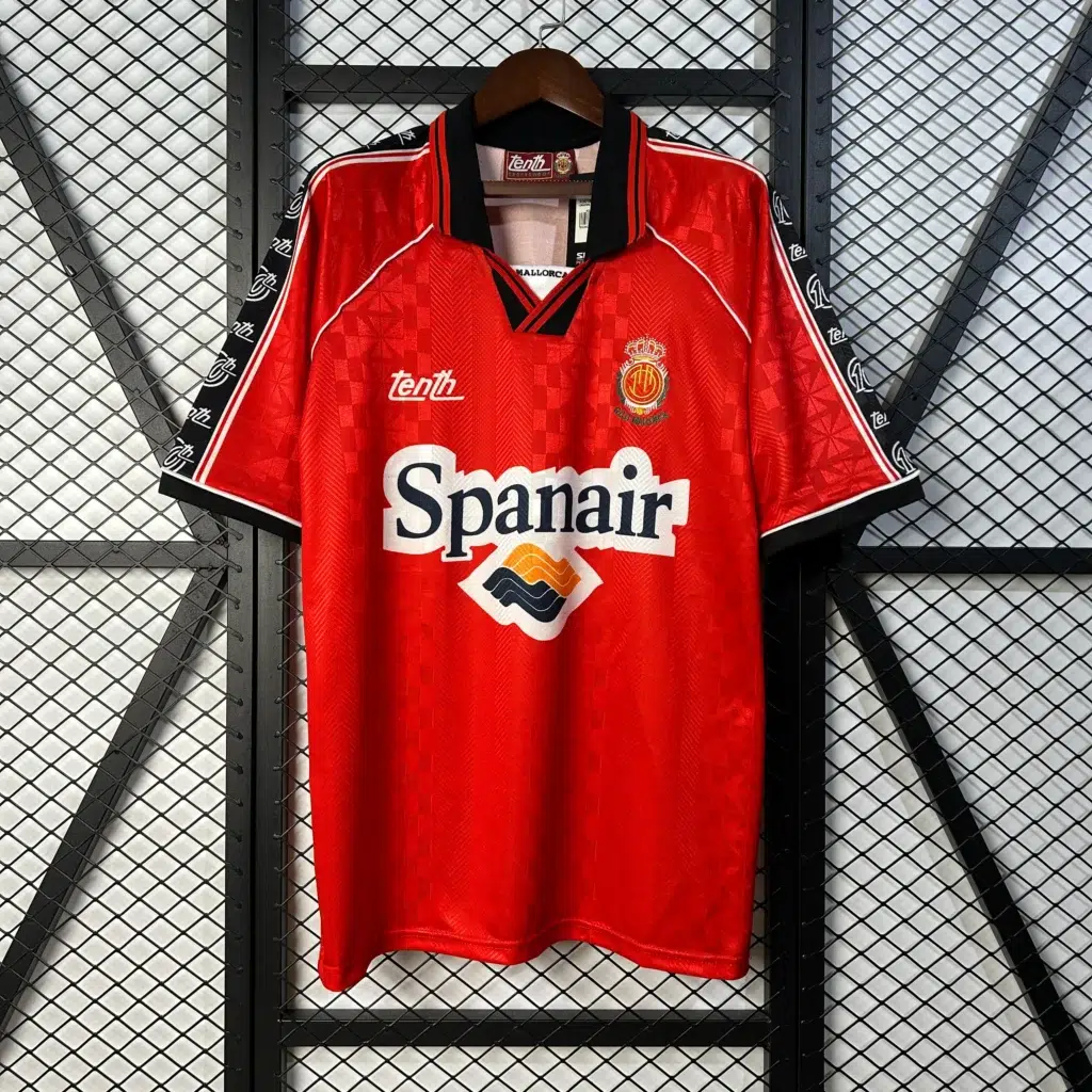 Camiseta retro Mallorca rojo 1996-1997 primera equipación