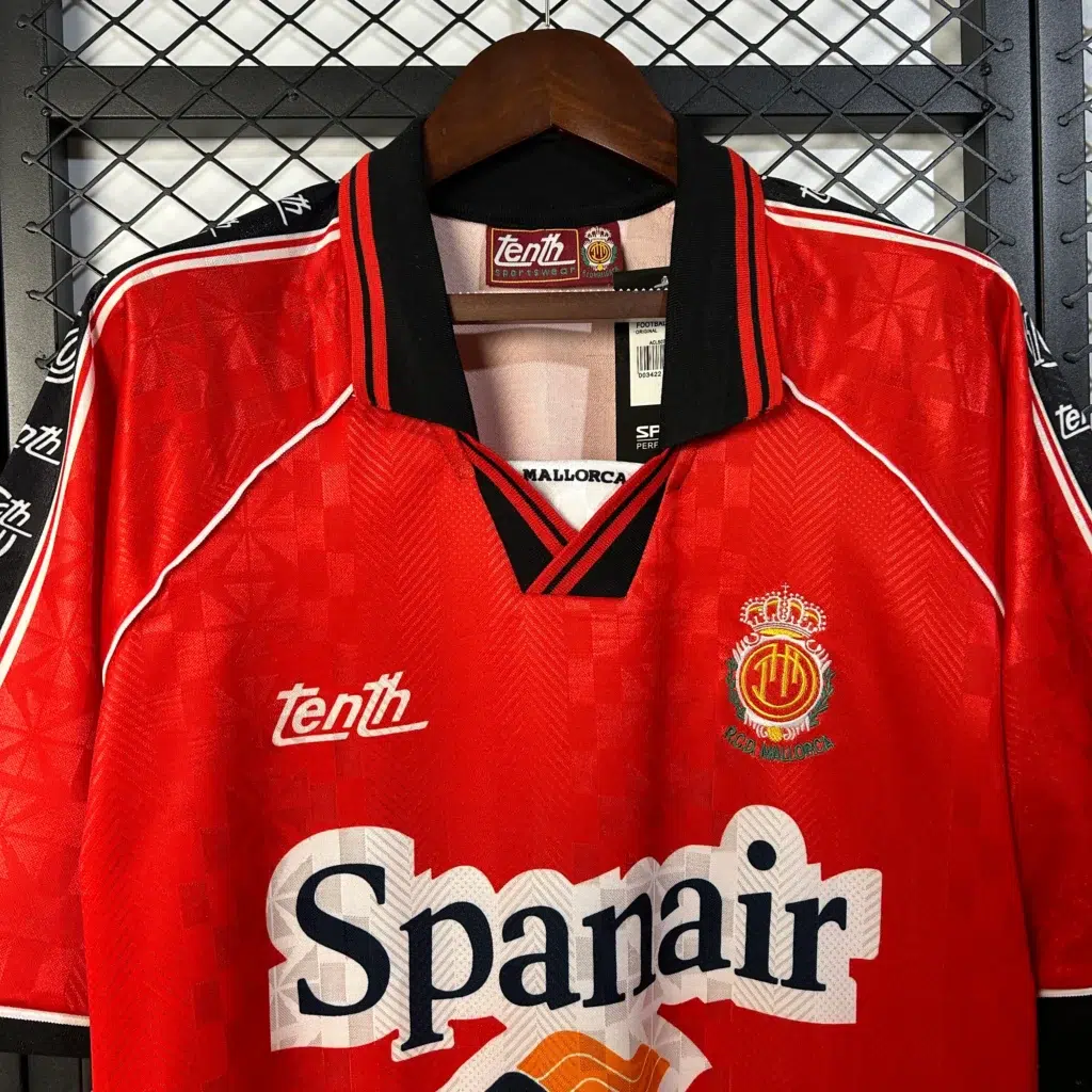 Camiseta retro Mallorca rojo 1996-1997 primera equipación - Imagen 3