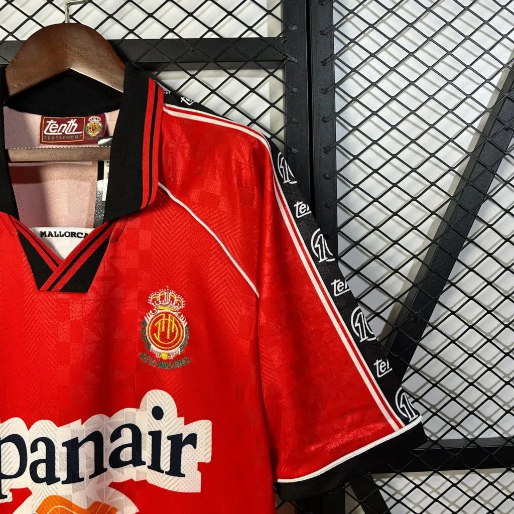 Camiseta retro Mallorca rojo 1996-1997 primera equipación - Imagen 5