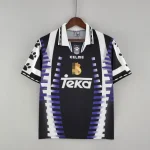 Camiseta retro Real Madrid negro 1997-1998 tercera equipación