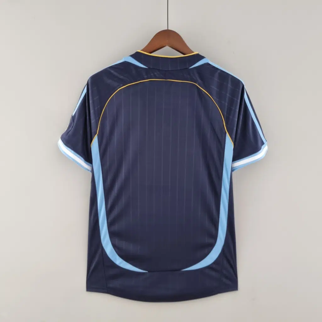 Camiseta retro azul Argentina 2006 segunda equipación - Imagen 2
