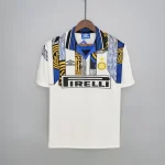 Camiseta retro blanca Inter Milan 1996-1997 segunda equipación