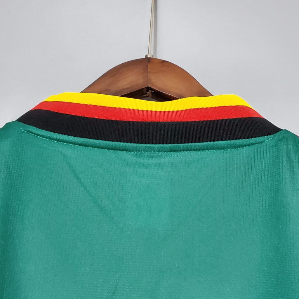 Camiseta retro verde Alemania 1994 segunda equipación - Imagen 3